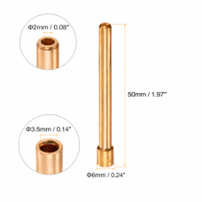 WP-17/18/26 TIG COLLET C QUALITY BRASS 2.0MM 5G